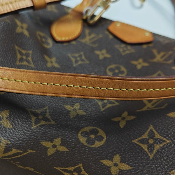 TURENNE GM Monogram Coated Canvas Brown
