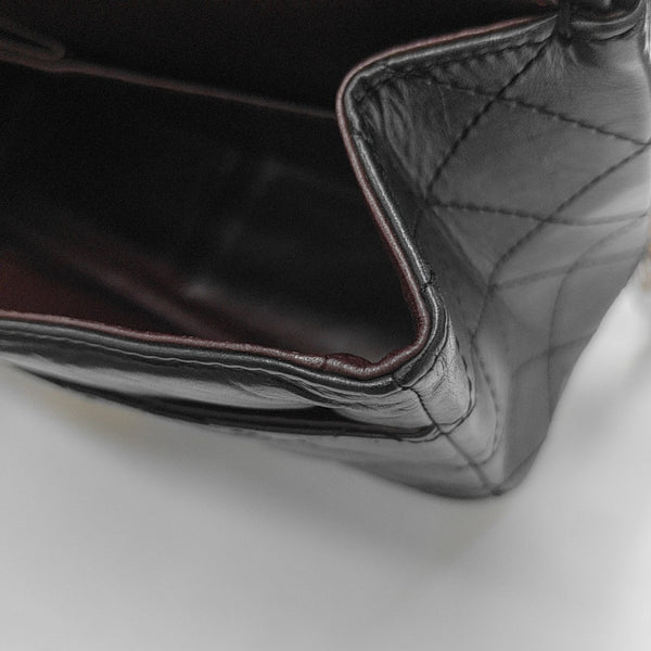 2.55 227 Quilted Calfskin Black