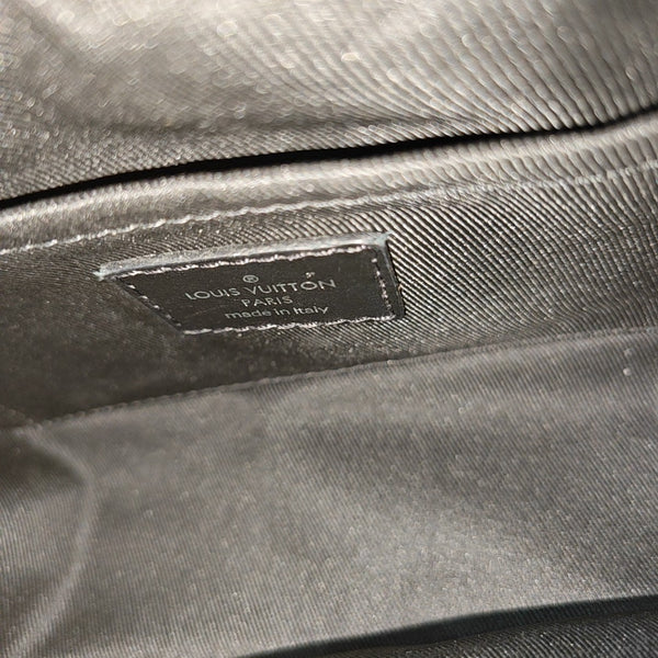 SOFT TRUNK Mini Monogram Coated Canvas Black