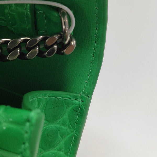 Hourglass Calfskin Green