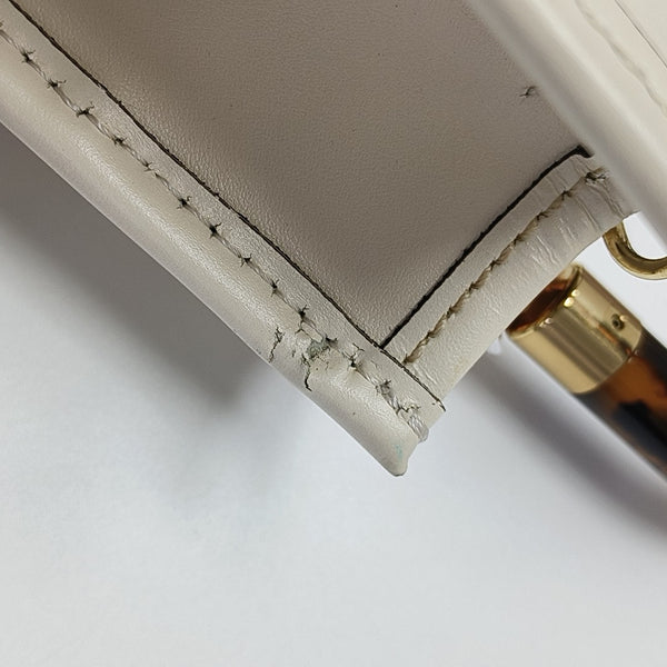 Sunshine Mini Calfskin White