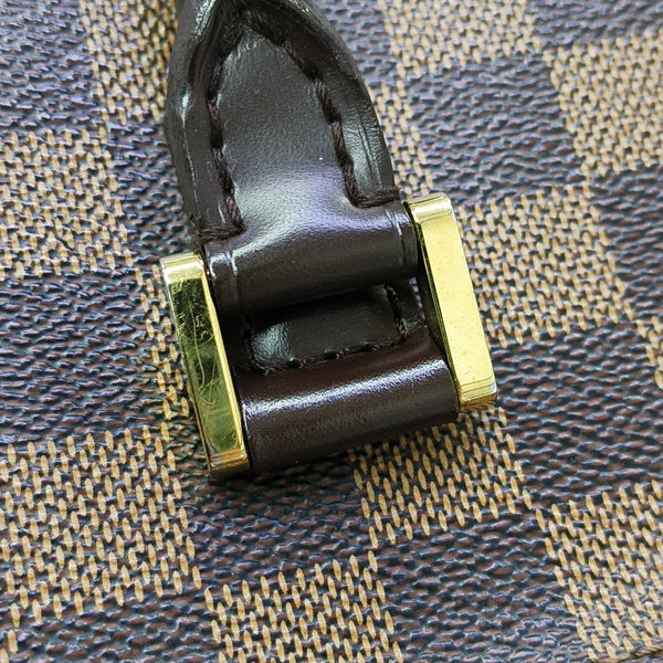 TRIANA Damier Ebene Coated Canvas Brown