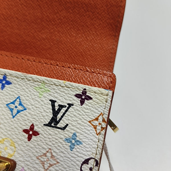 LV × TM KOALA Monogram Coated Canvas White Wallet