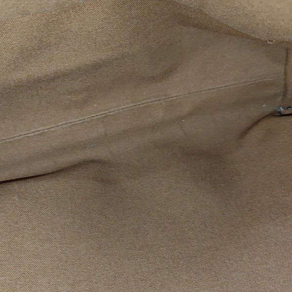VALMY Monogram Coated Canvas Brown