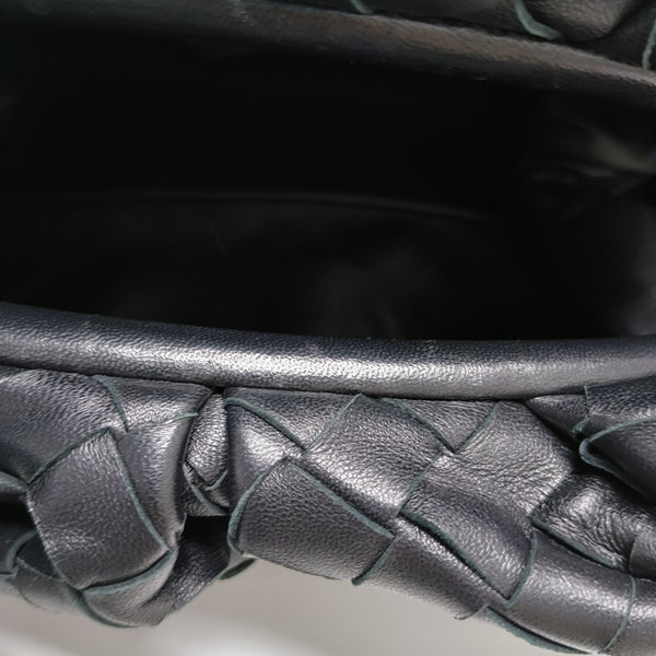 The Pouch Large Lambskin Black