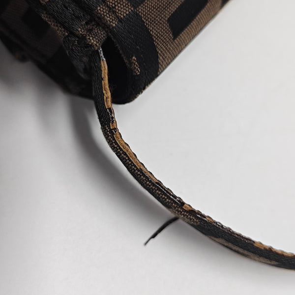 Fabric Shoulder Bag Black