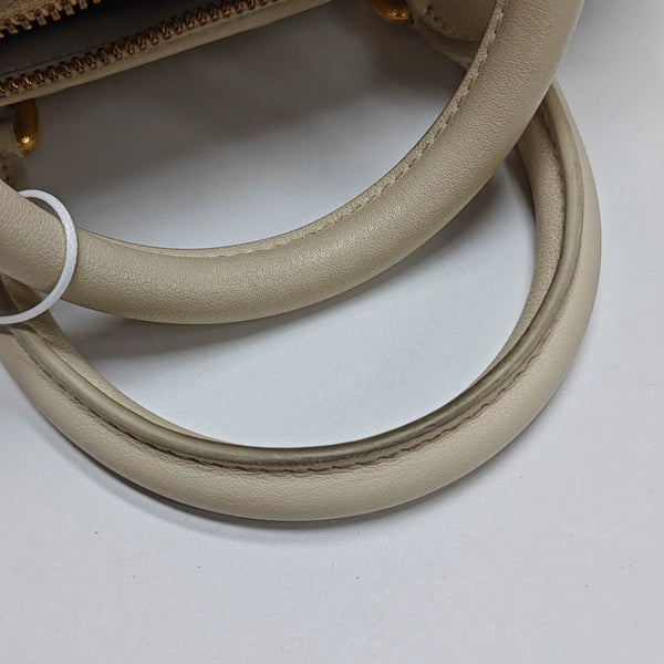Cannage Calfskin White