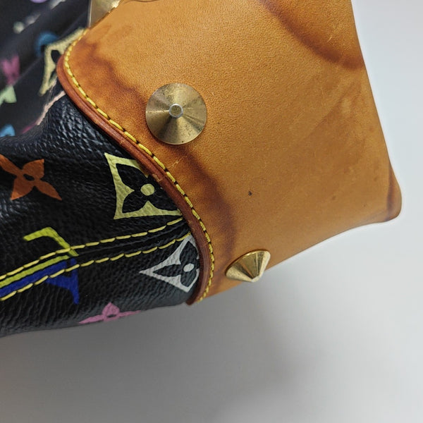 LV × TM JUDY Monogram Coated Canvas Black