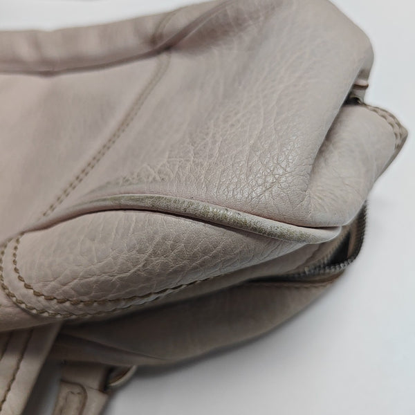Calfskin Top Handle Bag Pink