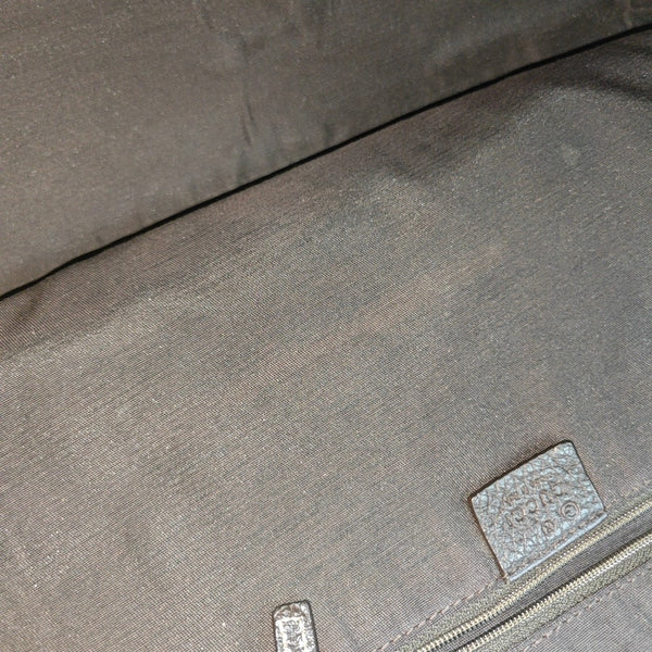 Princy Monogram Coated Canvas Brown