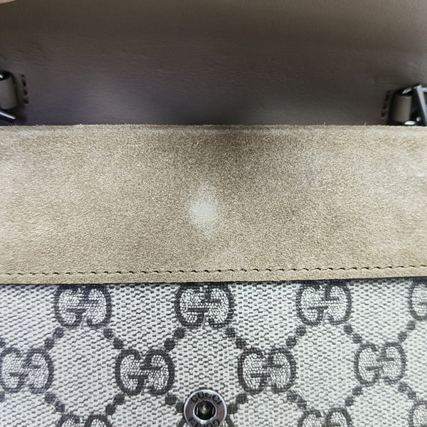 Authenticated pre-owned Dionysus Super Mini Monogram Coated Canvas Beige - Shoulder Bag at Looply