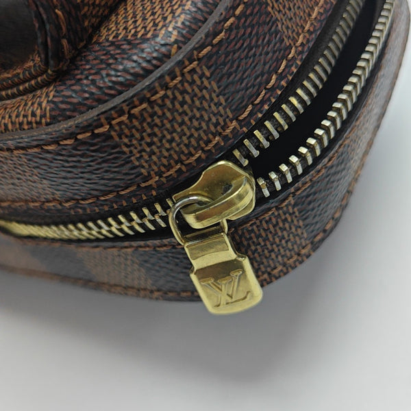 GÉRONIMOS Damier Ebene Coated Canvas Brown