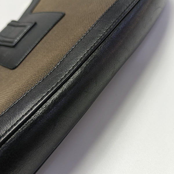 Canvas Shoulder Bag Brown