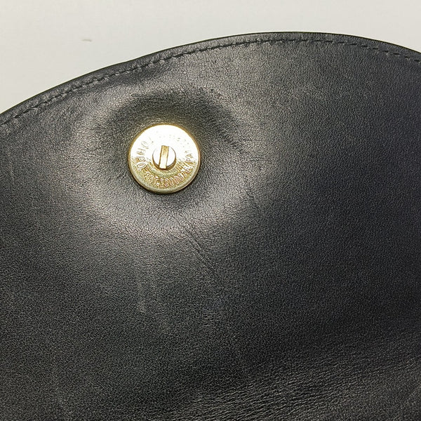 Calfskin Shoulder Bag Black