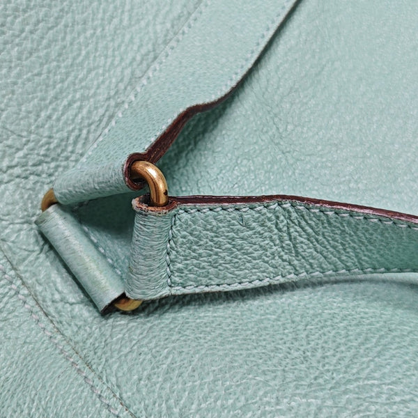 Suede Backpack Green