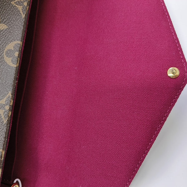 FÉLICIE Monogram Coated Canvas Brown