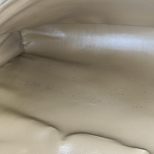 MACADAM CLUTCHES Coated Canvas Beige