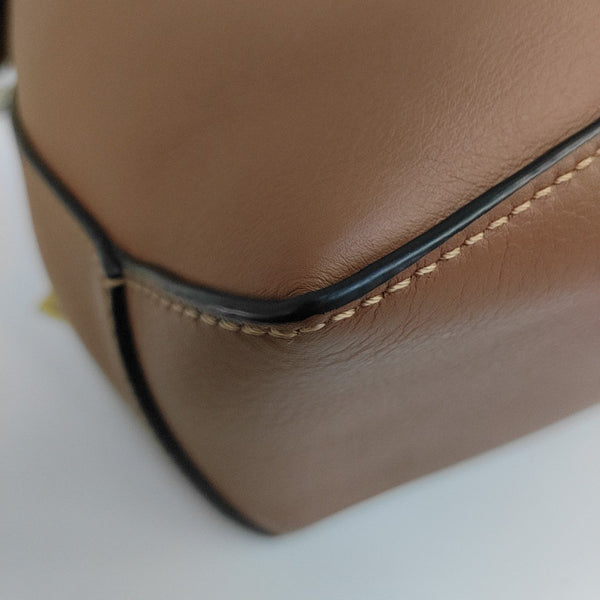Puzzle Small Calfskin Orange
