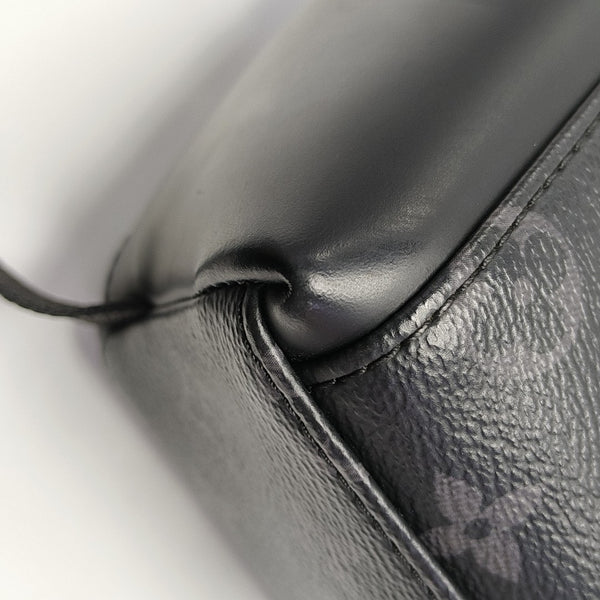 VOYAGER PM Monogram Coated Canvas Black