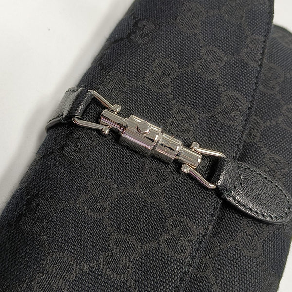 Jackie Small Monogram Canvas Negro