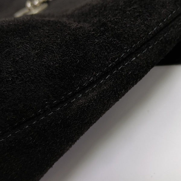 Suede Shoulder Bag Black