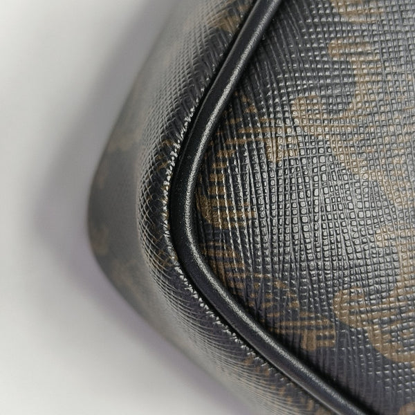 TRIOMPHE Medium Coated Canvas Black