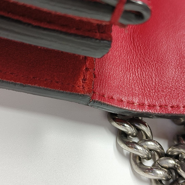 Dionysus Small Suede Red