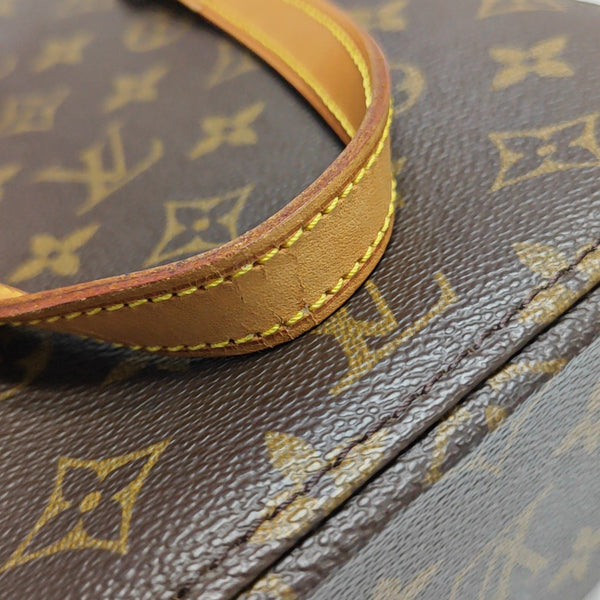 VINTAGE VAVIN PM Monogram Coated Canvas Brown