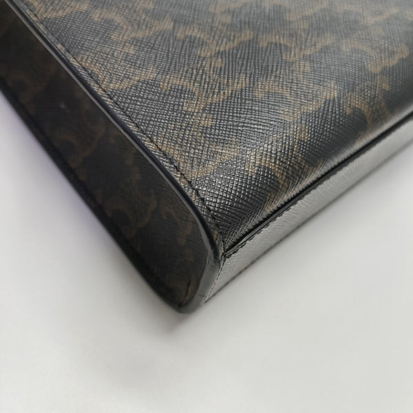 CABAS CELINE Mini Coated Canvas Brown