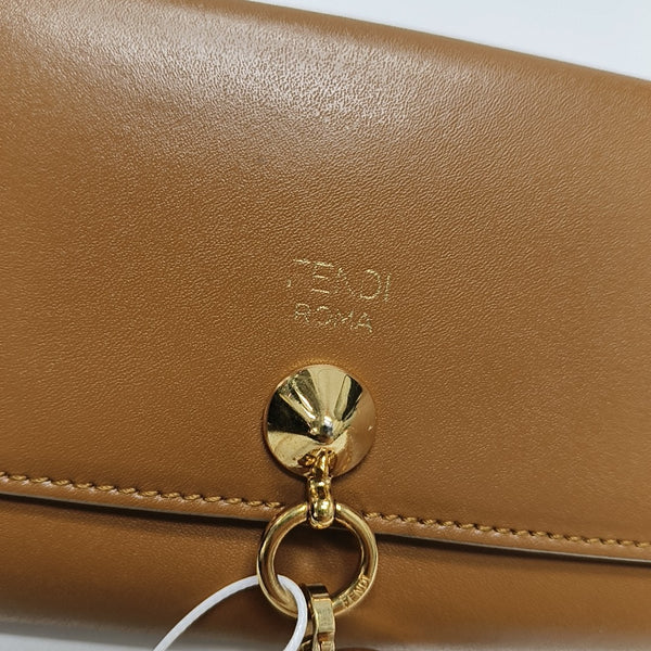 Dotcom Calfskin Brown Wallet