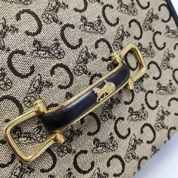 Canvas Shoulder Bag Beige