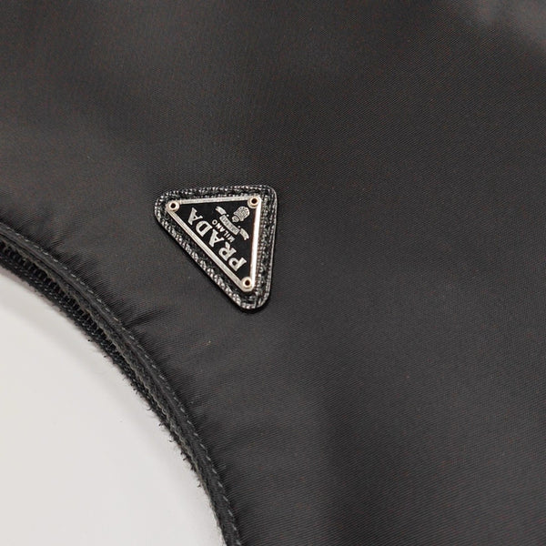 Minibolso de nailon Re-Edition2000 negro