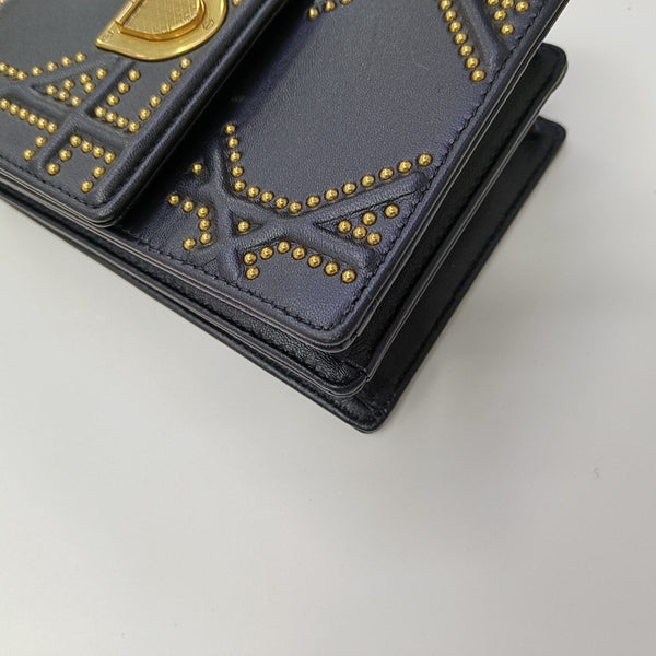 Diorama Cannage Lambskin Black