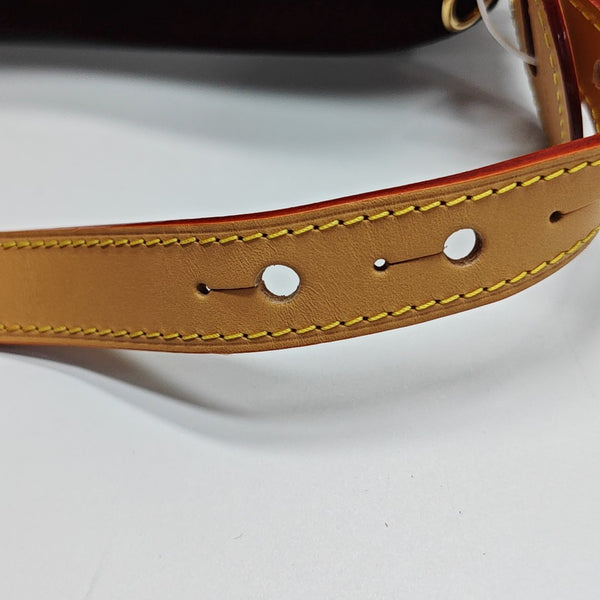 ALL IN BB Monogram Coated Canvas Brown