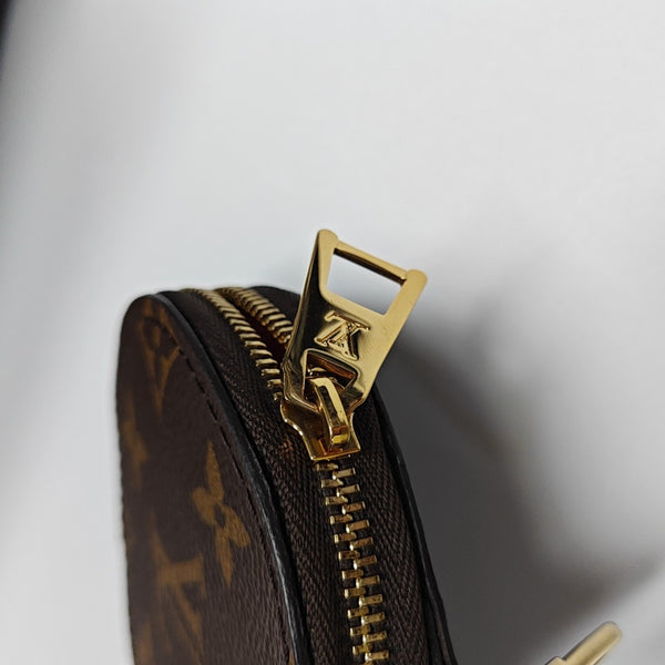 ONTHEGO PM Monogram Coated Canvas Brown