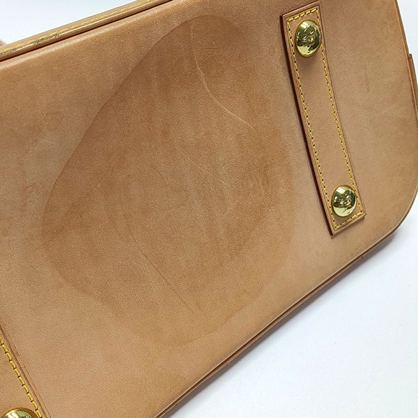 ALMA PM Monogram Coated Canvas Brown