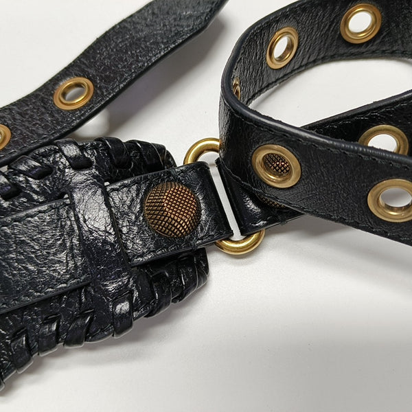 Le Cagole Small Calfskin Black