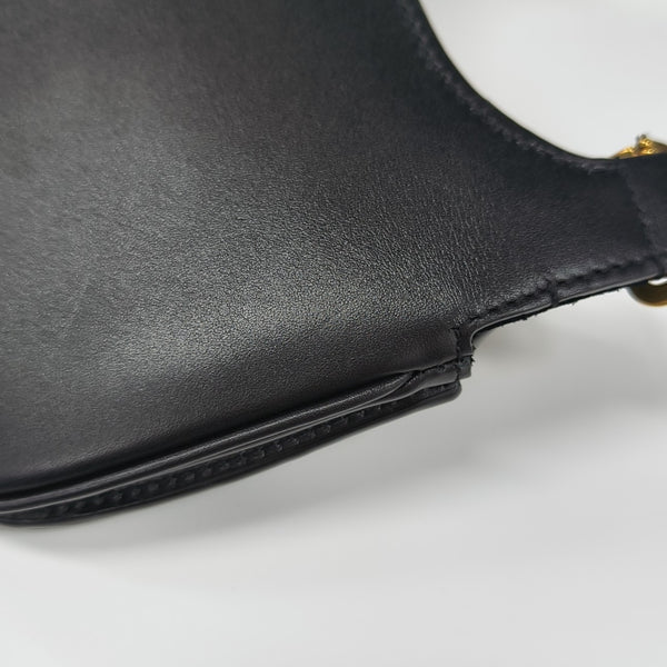 MONOGRAM Small Calfskin Black
