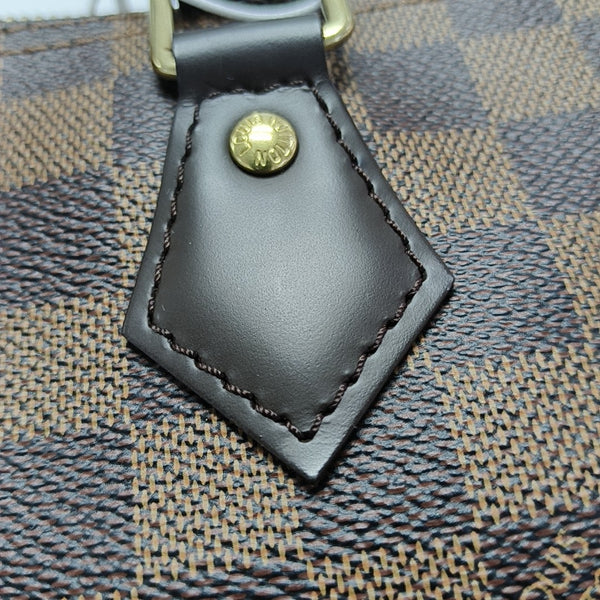 SPEEDY 30 Damier Ebene Coated Canvas Brown