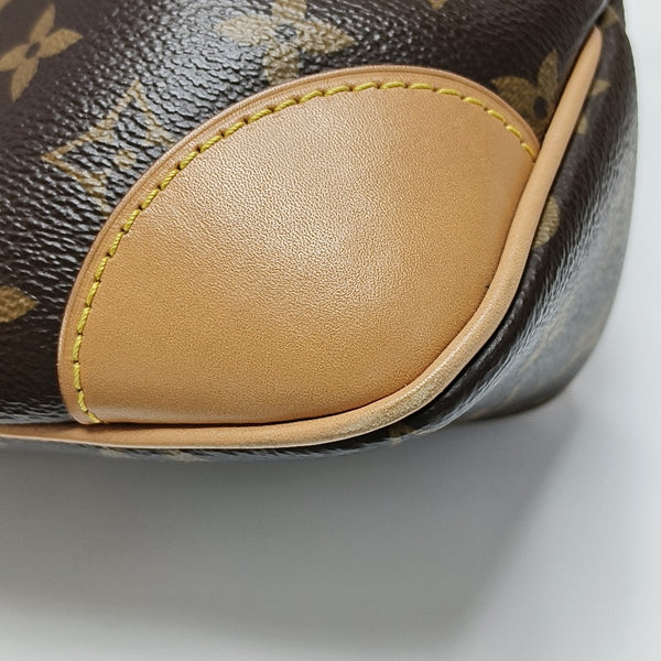 BOULOGNE Monogram Coated Canvas Brown