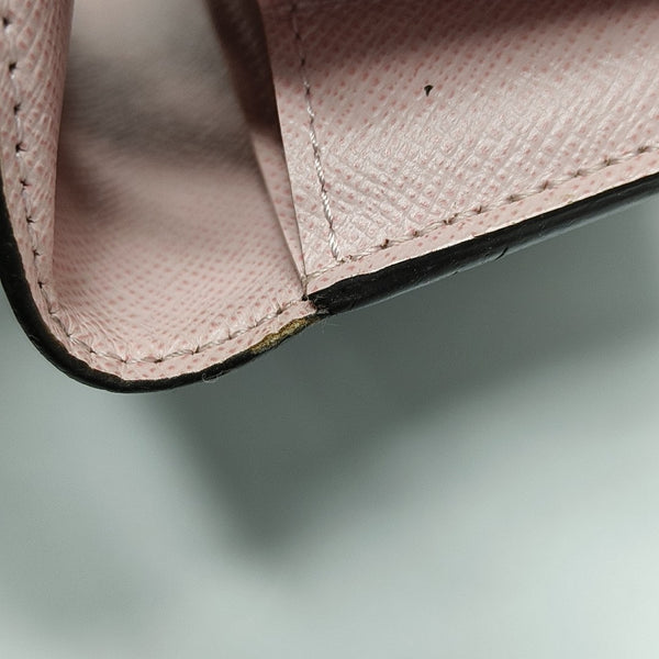 ROSALIE Monogram Coated Canvas Brown Card Holder
