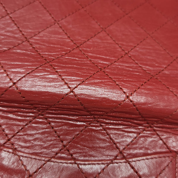 2.55 WOC Quilted Calfskin Red