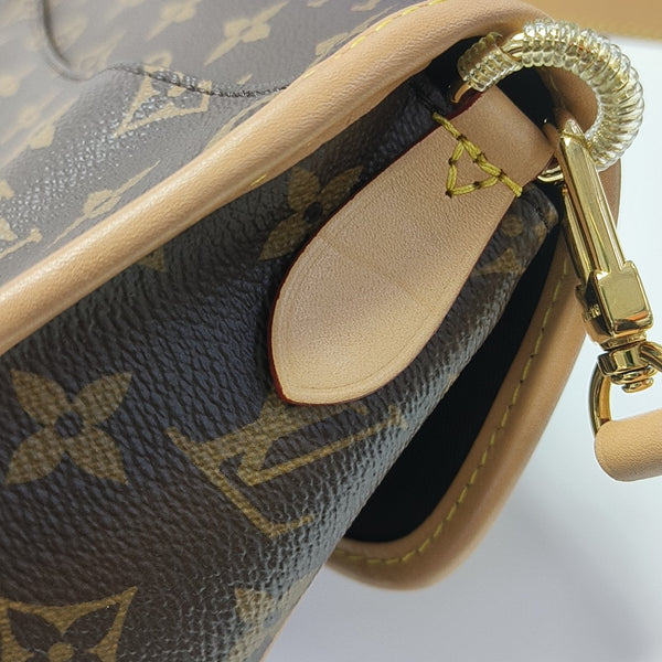 DIANE Monogram Coated Canvas Brown