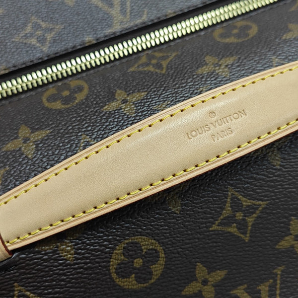 MÉTIS MM Monogram Coated Canvas Brown
