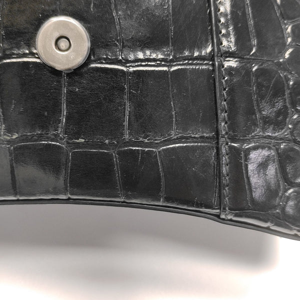 Hourglass Small Calfskin Black