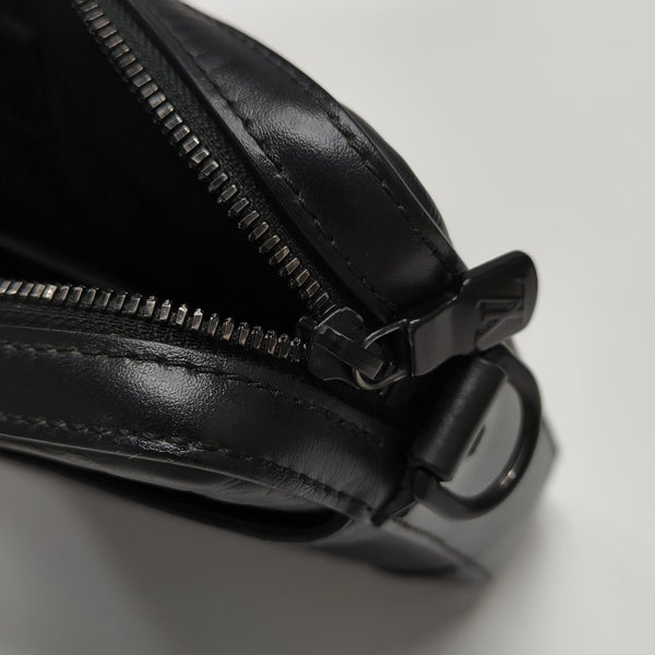 DUO Monogram Calfskin Black