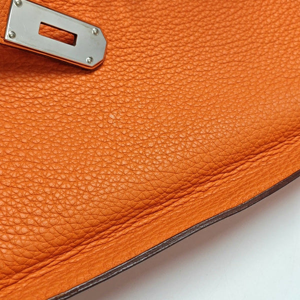 Authenticated pre-owned Jypsiere 34 Clemence Orange - Shoulder Bag at Looply