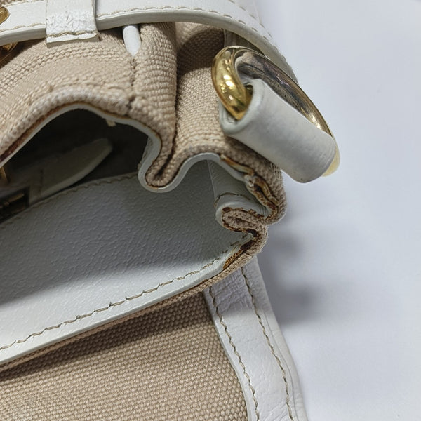 Canvas Shoulder Bag Brown