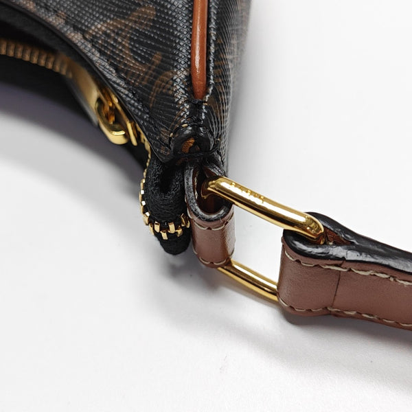 Authenticated pre-owned AVA Coated Canvas Brown - Top Handle Bag at Looply