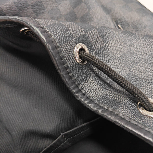 ZACK Damier Graphite Coated Canvas Gray